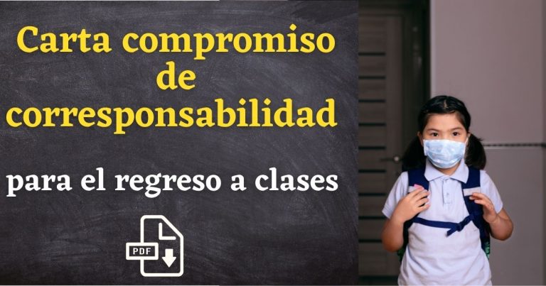 Descarga la carta compromiso de corresponsabilidad REGRESO A CLASE