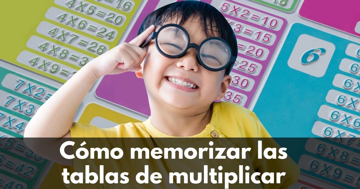 La forma más fácil de memorizar las tablas de multiplicar